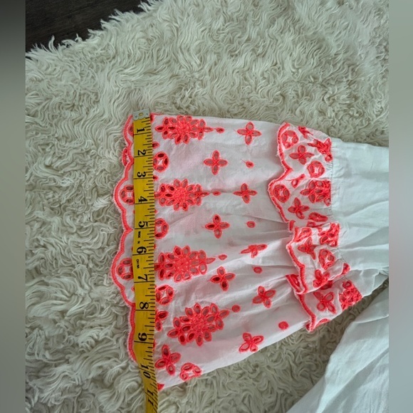 Ana White and Pink Embroidered Women's Top - Picture 11 of 12